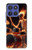 S3985 Fire Skull Drummer Case For Motorola Moto G Stylus 5G (2025,2026), Edge 60 Stylus
