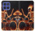 S3985 Fire Skull Drummer Case For Motorola Moto G Stylus 5G (2025,2026), Edge 60 Stylus
