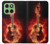 S0415 Fire Guitar Burn Case For Motorola Edge 60
