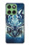 S1135 Wolf with knives Rock Case For Motorola Edge 60