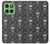 S2371 Skull Vintage Monochrome Pattern Case For Motorola Edge 60