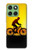 S2385 Bicycle Bike Sunset Case For Motorola Edge 60