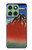S2390 Katsushika Hokusai Red Fuji Case For Motorola Edge 60