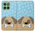 S2669 Cute Dog Paws Bones Cartoon Case For Motorola Edge 60