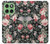 S2727 Vintage Rose Pattern Case For Motorola Edge 60