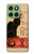 S2739 Chat Noir Black Cat Vintage Case For Motorola Edge 60