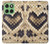 S3417 Diamond Rattle Snake Graphic Print Case For Motorola Edge 60