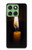 S3530 Buddha Candle Burning Case For Motorola Edge 60