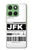 S3664 Airline Travel Luggage Label Case For Motorola Edge 60
