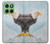 S3843 Bald Eagle On Ice Case For Motorola Edge 60