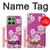 S3924 Cherry Blossom Pink Background Case For Motorola Edge 60