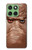 S3940 Leather Mad Face Graphic Paint Case For Motorola Edge 60