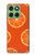 S3946 Seamless Orange Pattern Case For Motorola Edge 60