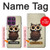 S0360 Coffee Owl Case For Motorola Edge 60 Pro