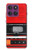 S3204 Red Cassette Recorder Graphic Case For Motorola Edge 60 Pro