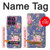 S3265 Vintage Flower Pattern Case For Motorola Edge 60 Pro