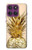 S3490 Gold Pineapple Case For Motorola Edge 60 Pro