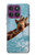 S3680 Cute Smile Giraffe Case For Motorola Edge 60 Pro