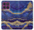 S3906 Navy Blue Purple Marble Case For Motorola Edge 60 Pro
