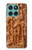 S1307 Fish Wood Carving Graphic Printed Case For Motorola Edge 60 Fusion