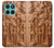 S1307 Fish Wood Carving Graphic Printed Case For Motorola Edge 60 Fusion