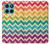 S2362 Rainbow Colorful Shavron Zig Zag Pattern Case For Motorola Edge 60 Fusion