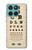 S2502 Eye Exam Chart Decorative Decoupage Poster Case For Motorola Edge 60 Fusion