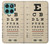 S2502 Eye Exam Chart Decorative Decoupage Poster Case For Motorola Edge 60 Fusion