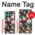 S2727 Vintage Rose Pattern Case For Motorola Edge 60 Fusion
