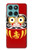 S3045 Japan Good Luck Daruma Doll Case For Motorola Edge 60 Fusion