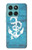 S3053 Marine Anchor Blue Case For Motorola Edge 60 Fusion