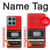 S3204 Red Cassette Recorder Graphic Case For Motorola Edge 60 Fusion