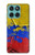 S3306 Colombia Flag Vintage Football Graphic Case For Motorola Edge 60 Fusion