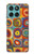 S3409 Squares Concentric Circles Case For Motorola Edge 60 Fusion