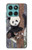S3793 Cute Baby Panda Snow Painting Case For Motorola Edge 60 Fusion