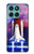 S3913 Colorful Nebula Space Shuttle Case For Motorola Edge 60 Fusion