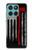 S3958 Firefighter Axe Flag Case For Motorola Edge 60 Fusion