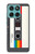 S4023 Vintage Rainbow Compact Cassette Case For Motorola Edge 60 Fusion
