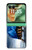 S0084 Turtle in the Rain Case For Motorola Razr 70+,60+, Razr+ (2026, 2025, 2024)