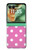 S2358 Pink Polka Dots Case For Motorola Razr 70+,60+, Razr+ (2026, 2025, 2024)
