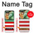 S2364 Red and White Striped Case For Motorola Razr 60, Razr 2025