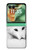 S2569 White Arctic Fox Case For Motorola Razr 70+,60+, Razr+ (2026, 2025, 2024)