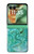 S2653 Dragon Green Turquoise Stone Graphic Case For Motorola Razr 70+,60+, Razr+ (2026, 2025, 2024)