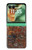 S2714 Rust Steel Texture Graphic Printed Case For Motorola Razr 70+,60+, Razr+ (2026, 2025, 2024)