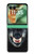 S2823 Black Wolf Blue Eyes Face Case For Motorola Razr 60, Razr 2025