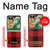 S2931 Red Buffalo Check Pattern Case For Motorola Razr 60, Razr 2025
