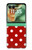 S2951 Red Polka Dots Case For Motorola Razr 70+,60+, Razr+ (2026, 2025, 2024)