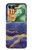 S3906 Navy Blue Purple Marble Case For Motorola Razr 60, Razr 2025