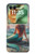 S4006 Oil Painting Mermaid Case For Motorola Razr 60, Razr 2025