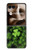 S0358 Clover Lucky Leaf Case For Motorola Razr 70 Ultra, 60 Ultra, 50 Ultra, Ultra 2026, Ultra 2025